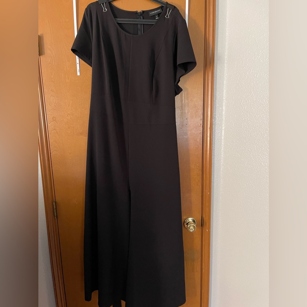 Wide leg pant suit